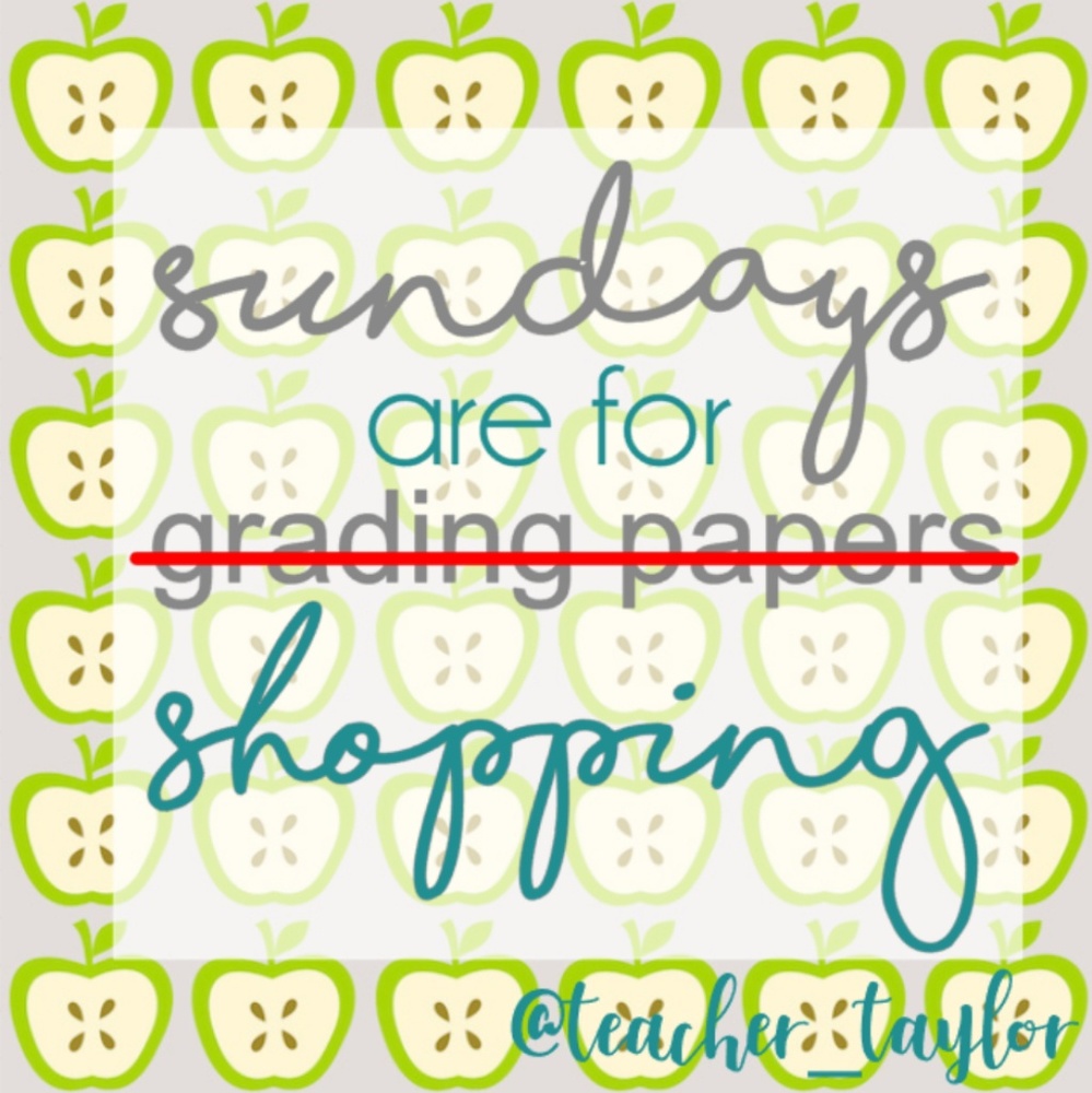Sundays are for shopping!